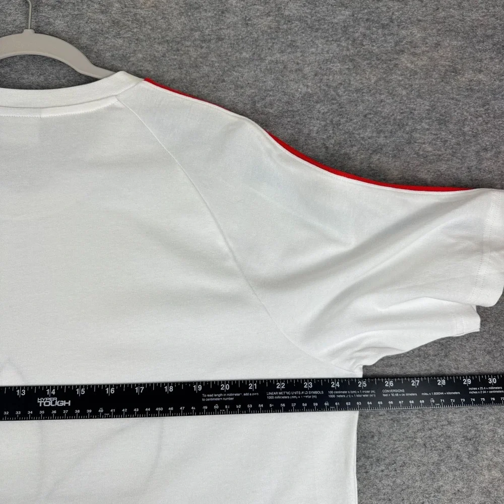 adidas Originals Adicolor Tricolor Trefoil T-Shirt Cotton White Mens XL